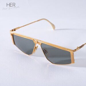 80's Gold Cazal Sunglasses - W. Germany Orginal - Ultra Rare - Model 235 Col. 97